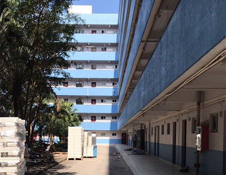 深圳廠區上下鋪鐵床到位！