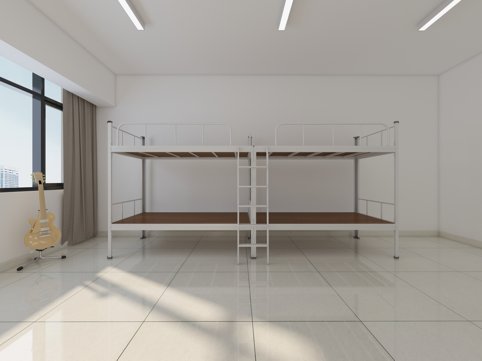 金屬雙層鐵床有什么顏色？