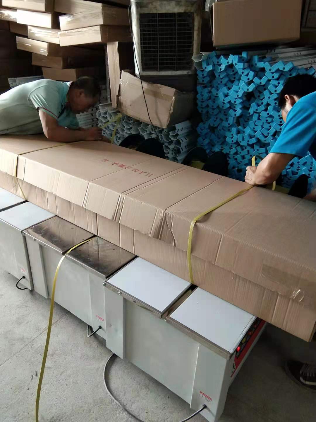 怎樣包裝雙層鐵床出貨？