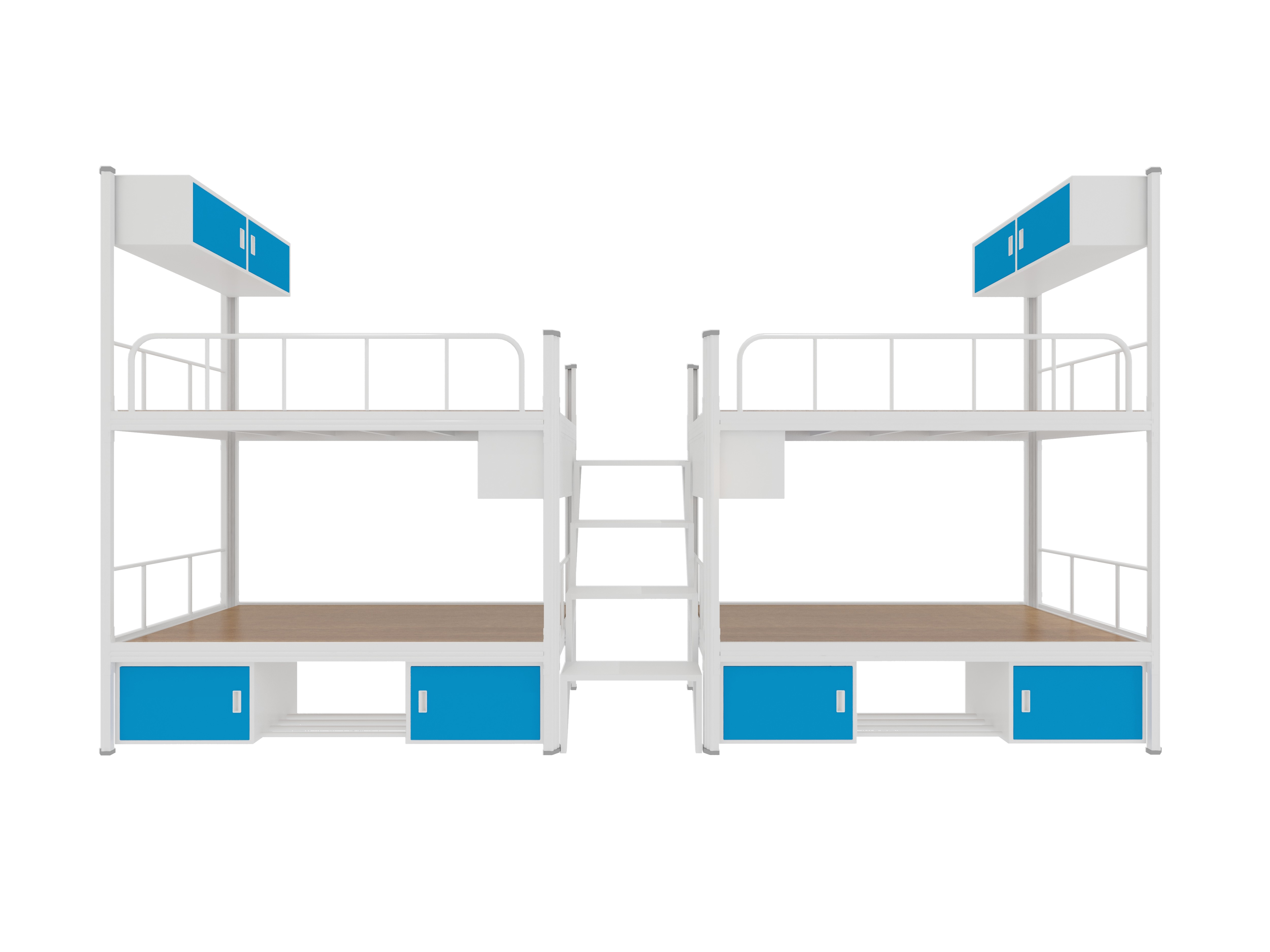 宿舍雙層鐵床是怎樣構造的？