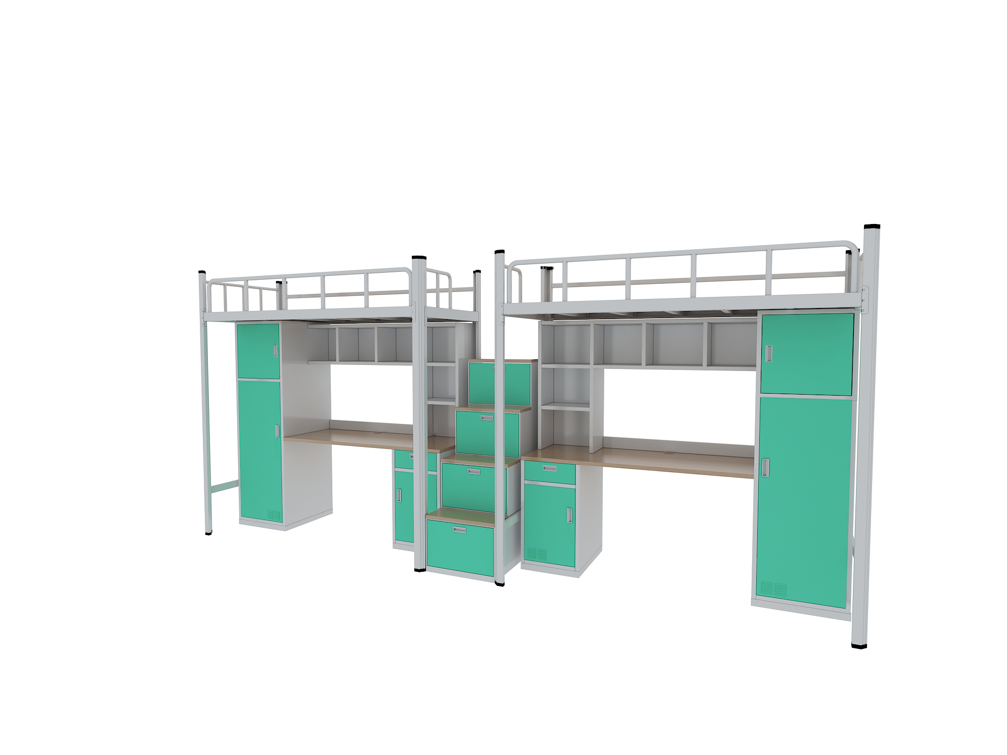 如何在小宿舍里設計雙層鐵床？