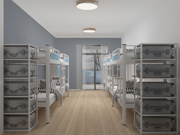 工地宿舍上下鋪鐵床有響動怎么辦？