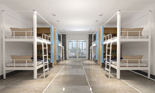 學生們睡三人位雙層鐵床安全嗎？