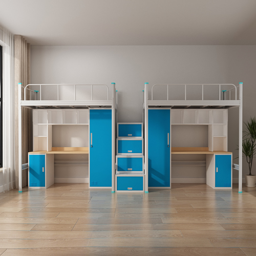 雙層鐵床的生產流程