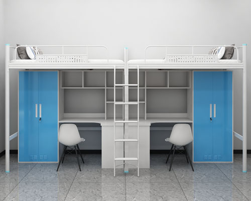 學校宿舍雙層鐵床都有哪些款式？