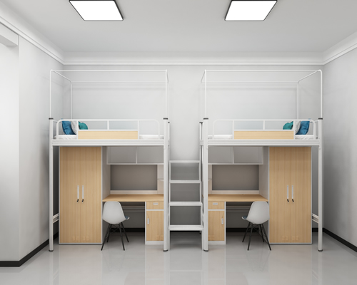 學生公寓床上面床下面能學習嗎？