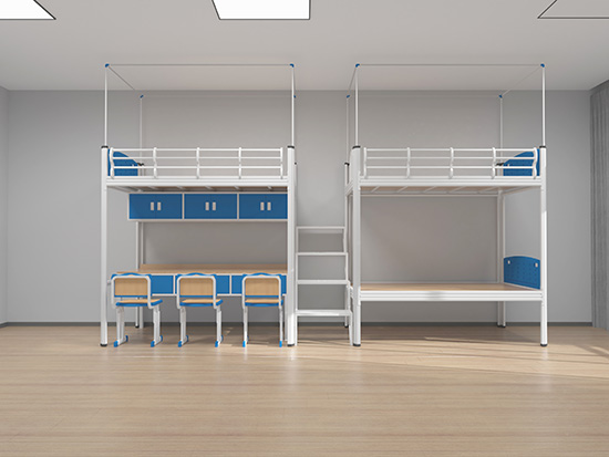 學生們應該睡哪一種雙層床？