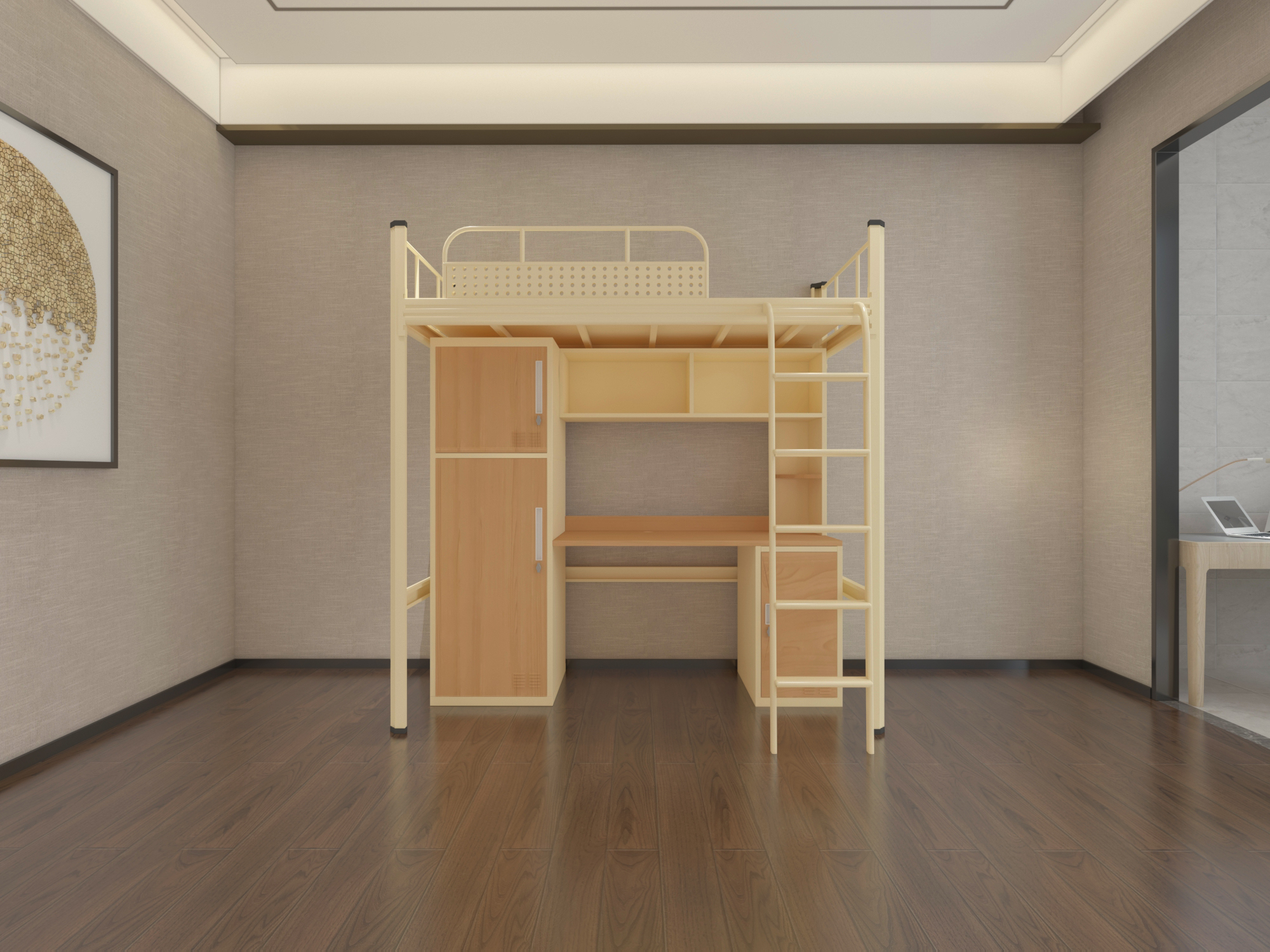 廠家批發鐵架雙層床多少錢？